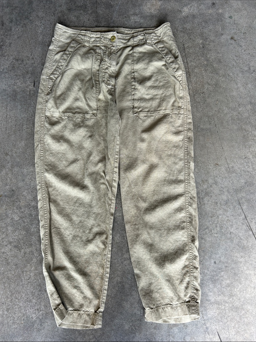 J. Crew Light Khaki Cargo Jogger Pants